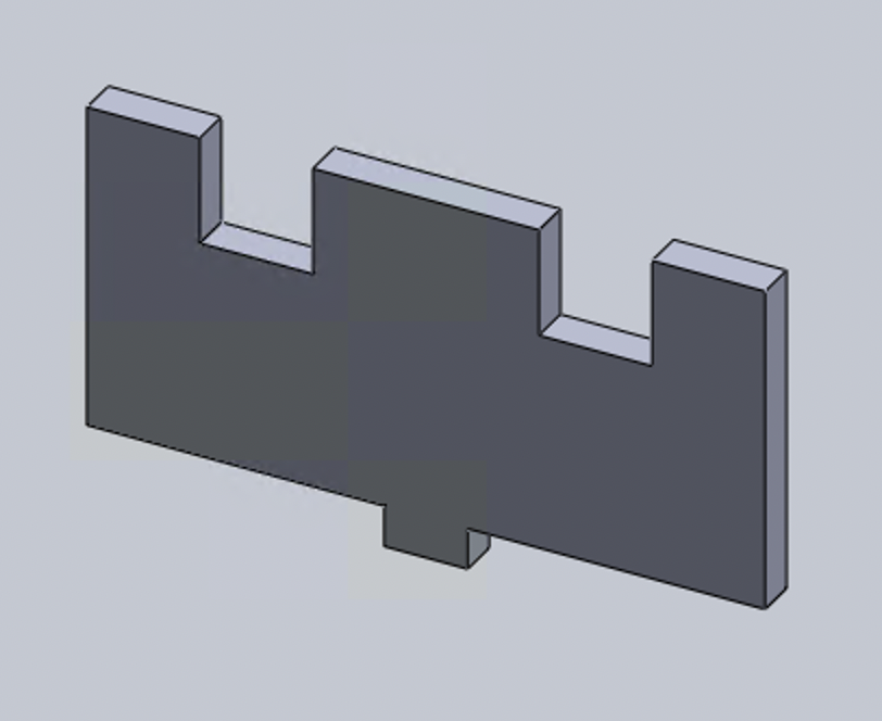 Tower turret side CAD