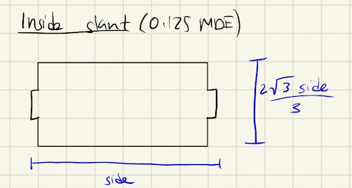 Sketch of tower interior slant