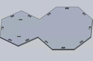 Tower base CAD