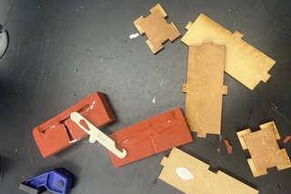 First Cast Mold Blown up