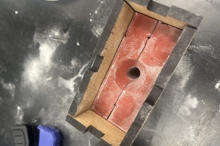 the mold closed