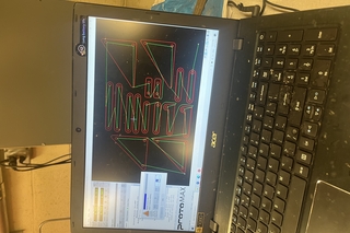 waterjet path