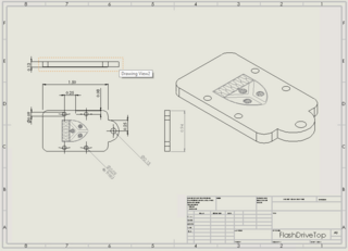 Flash Drive Top Design